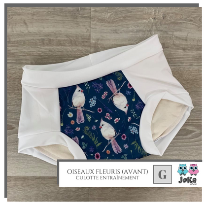 Culotte d'entrainement Oiseaux fleuris