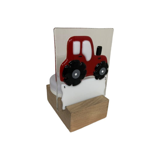 Veilleuse Tracteur rouge