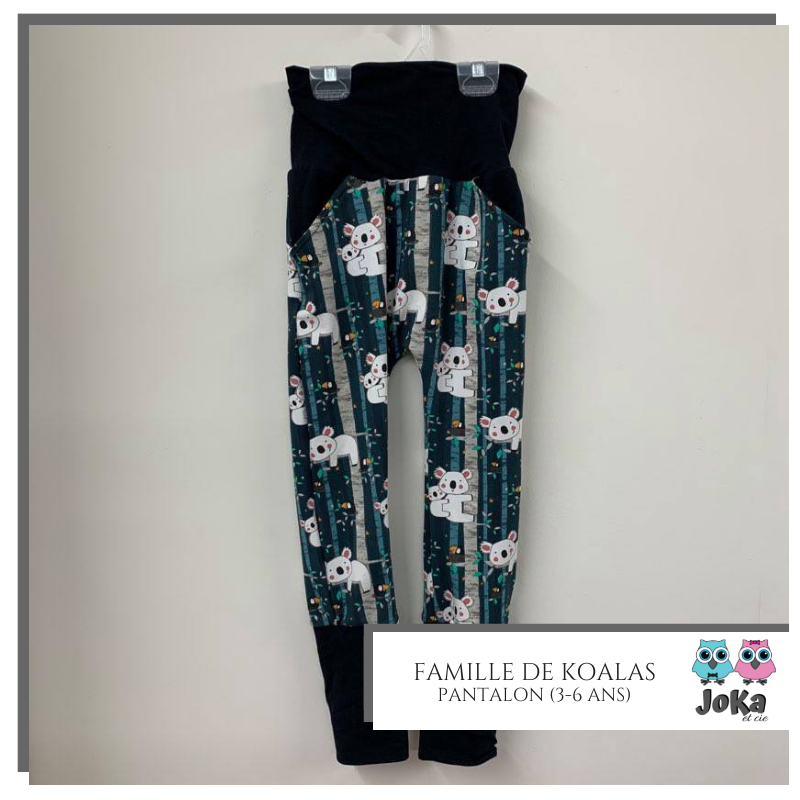 Pantalon évolutif Famille de Koalas