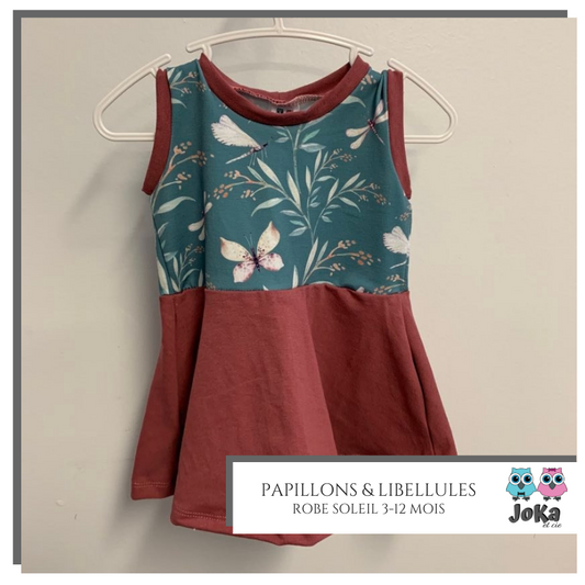 Robe soleil Papillons & Libellules