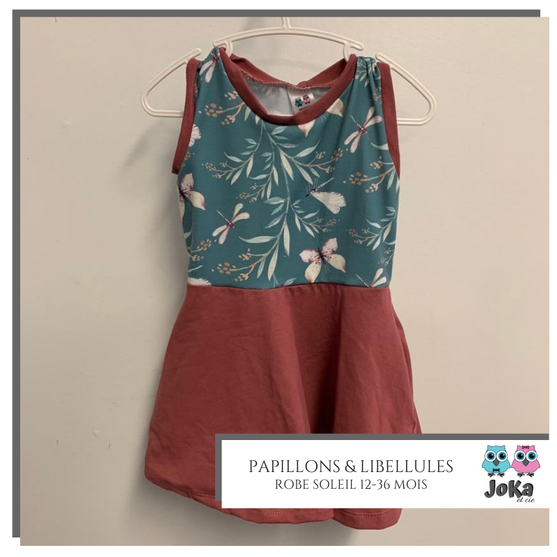 Robe soleil Papillons & Libellules