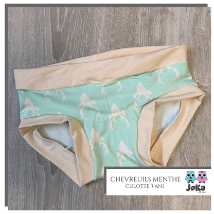 Culotte Chevreuils menthe