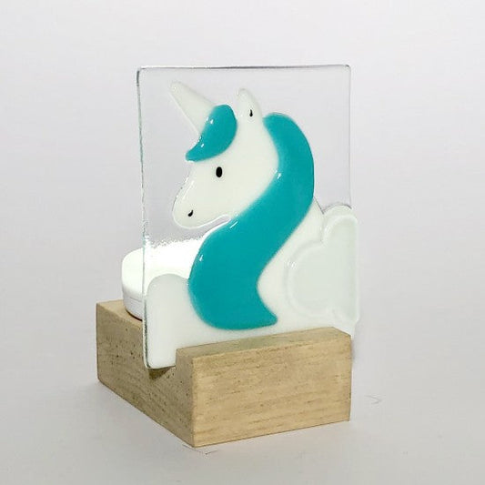Veilleuse Licorne Turquoise