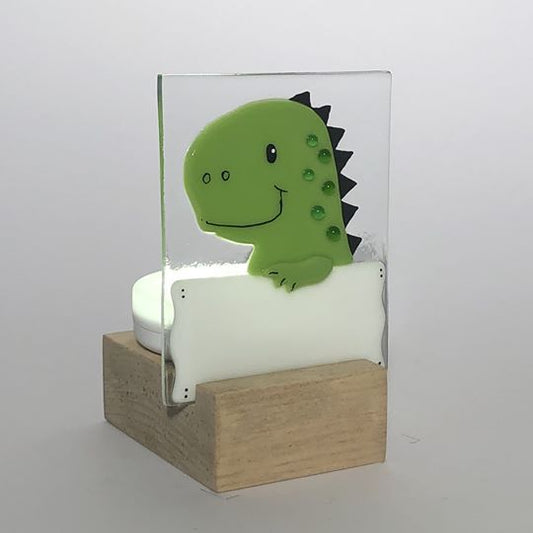 Veilleuse T-rex vert