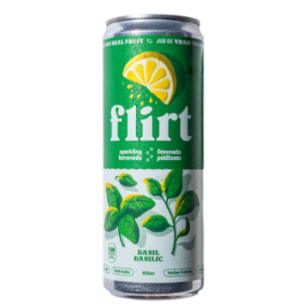 Limonade pétillante - Basilic 355ml