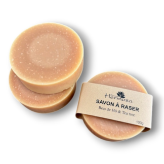 Savon à raser Bois de Hô & tea tree