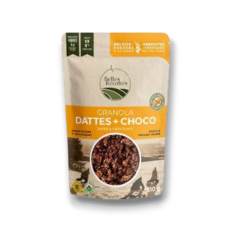 Granola dattes et chocolat biologique 310g