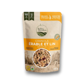 Granola érable et lin biologique 310g